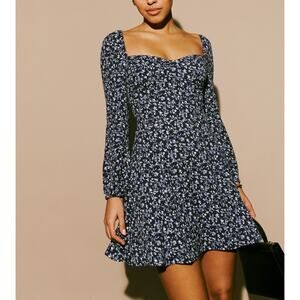 Reformation 'Mochi' Blue Dress Size 8